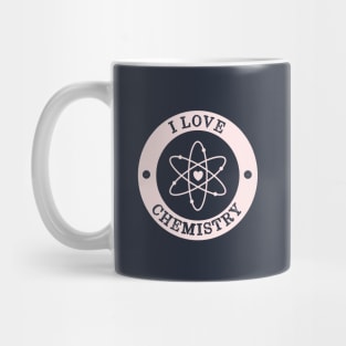 I Love Chemistry Retro Vintage Mug